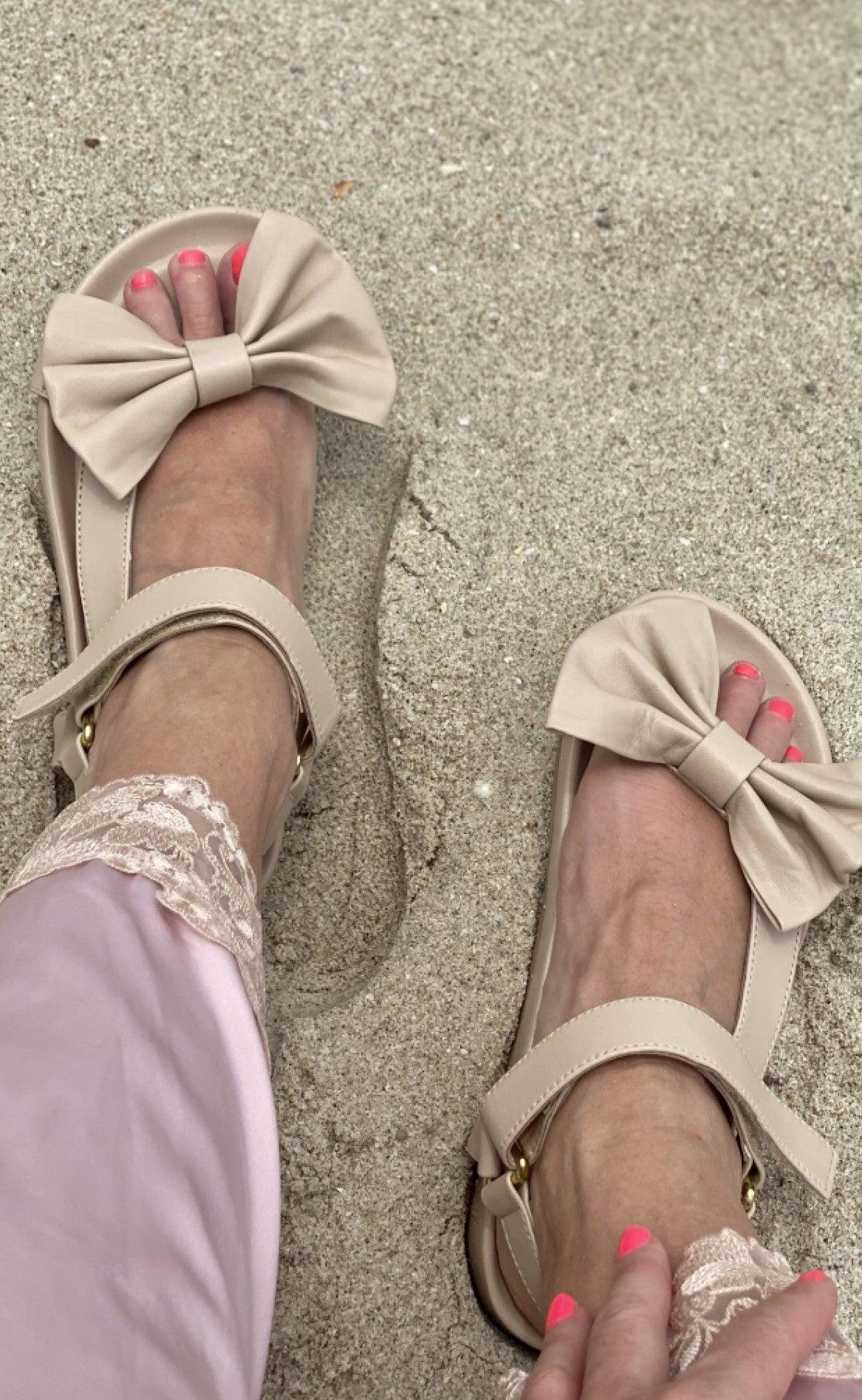 Copenhagen Shoes By Josefine Valentin Sandaler - Sky And Diamonds - Beige
