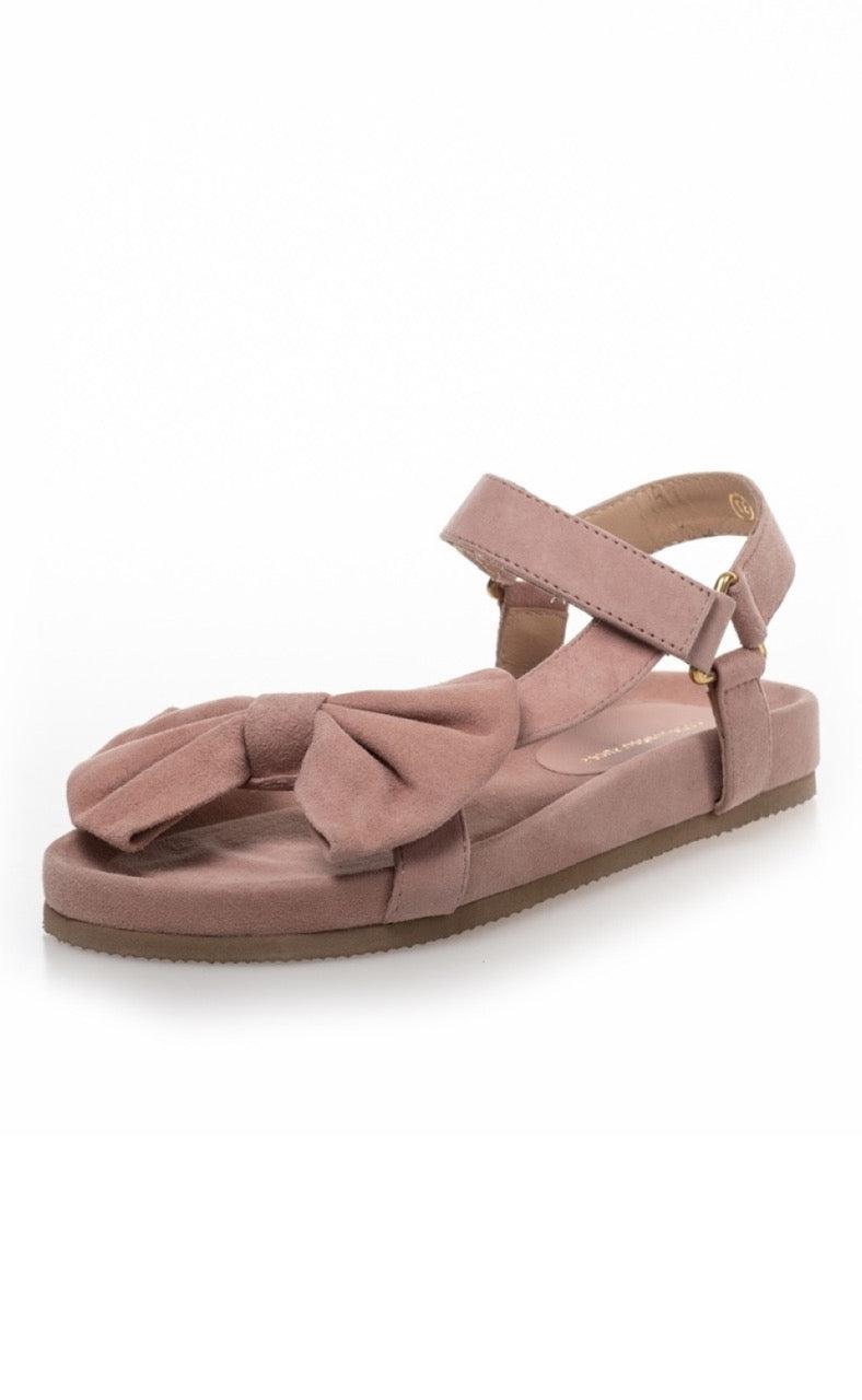 Copenhagen Shoes By Josefine Valentin Sandaler - Sky And Diamonds Suede - Papaya