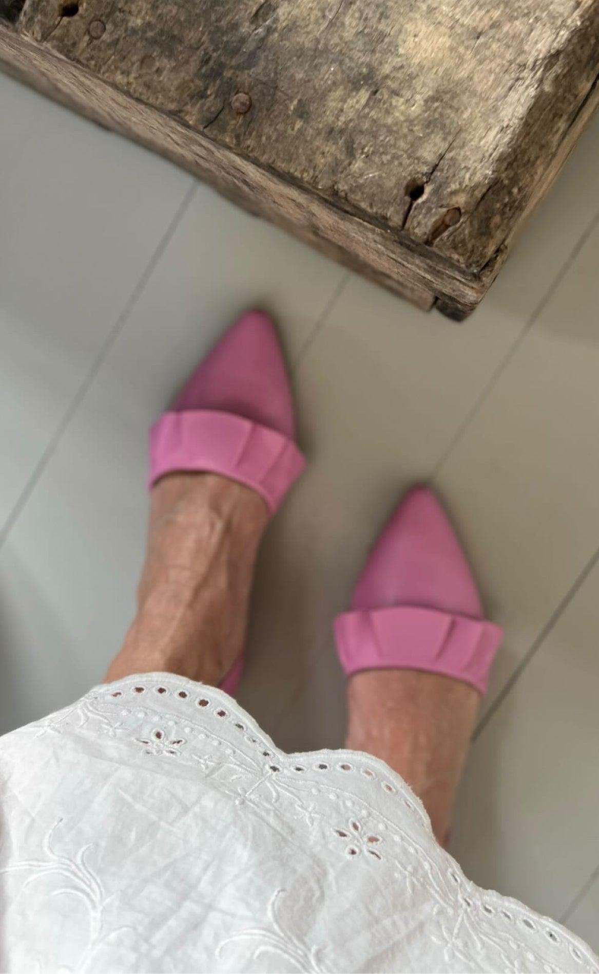 Copenhagen Shoes Loafers / Ballerina - New Romance 23 Leather - Pink