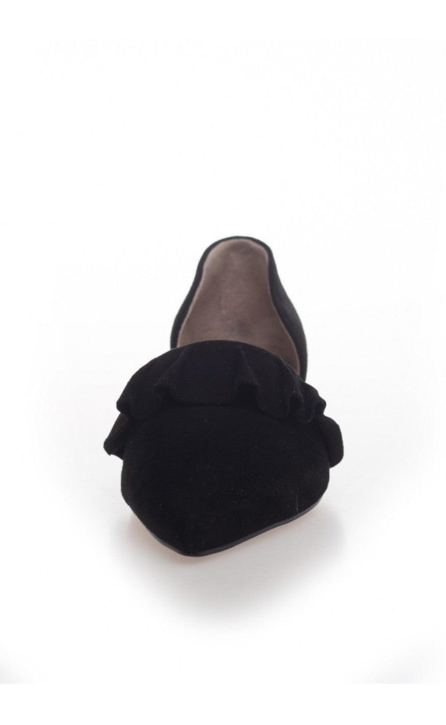 Copenhagen Shoes Loafers / Ballerina - New Romance 23 Suede - Black