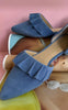 Copenhagen Shoes Loafers / Ballerina - New Romance 23 Suede - Denim