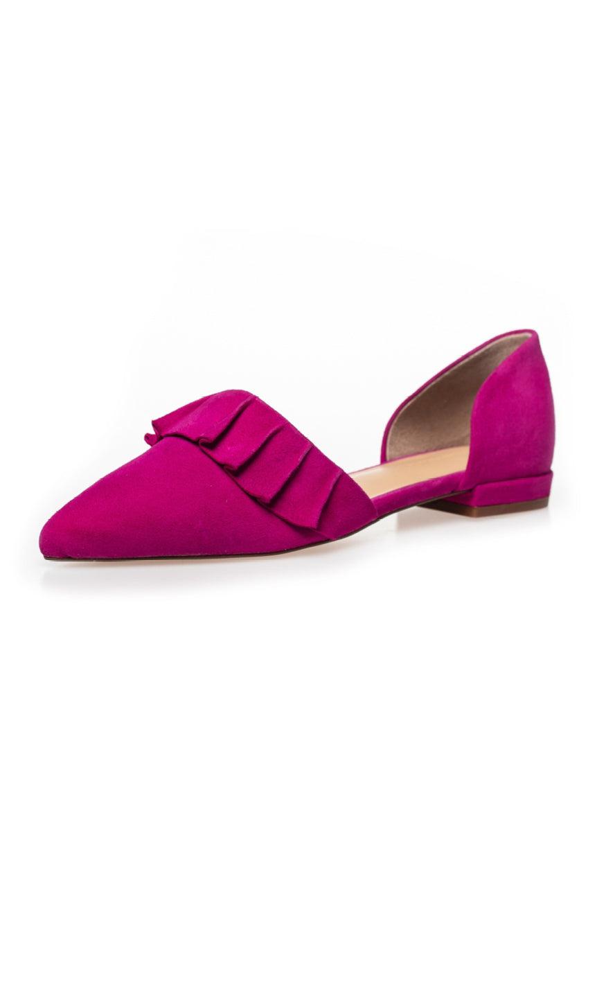 Copenhagen Shoes Loafers / Ballerina - New Romance 23 Suede - Pink