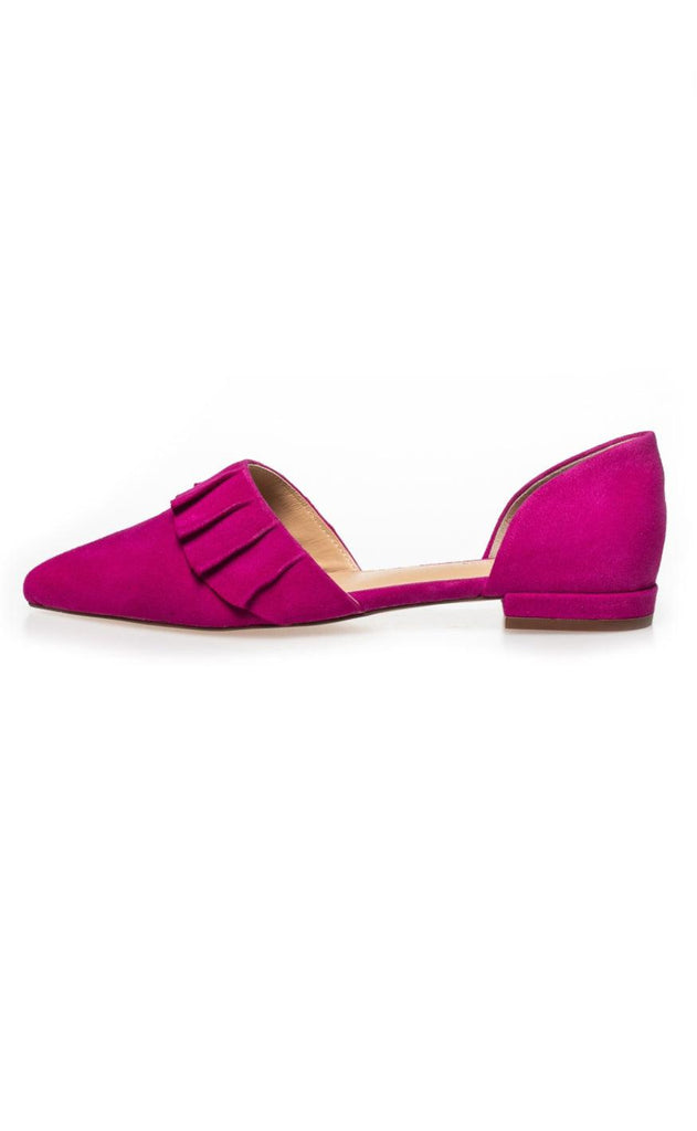 Copenhagen Shoes Loafers / Ballerina - New Romance 23 Suede - Pink