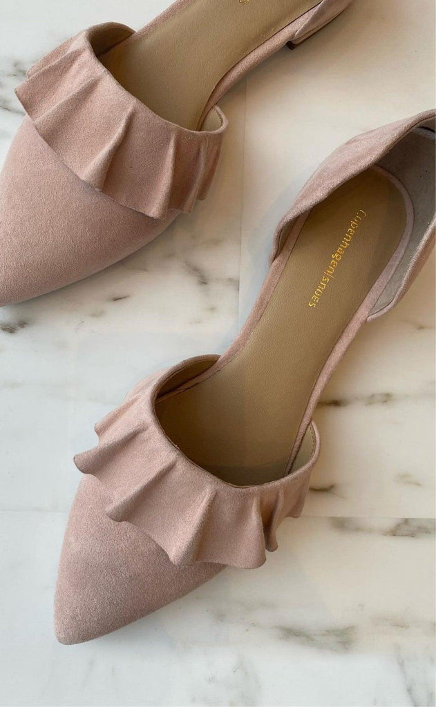 Copenhagen Shoes Loafers / Ballerina - New Romance 23 Suede - Rosa