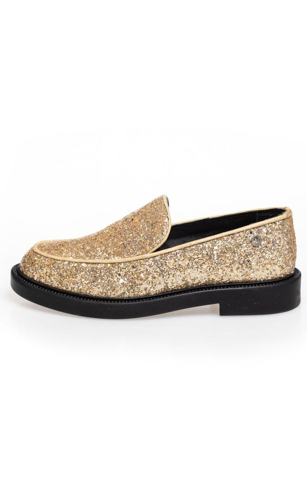 Copenhagen Shoes Loafers - Loafer - Gold Glitter