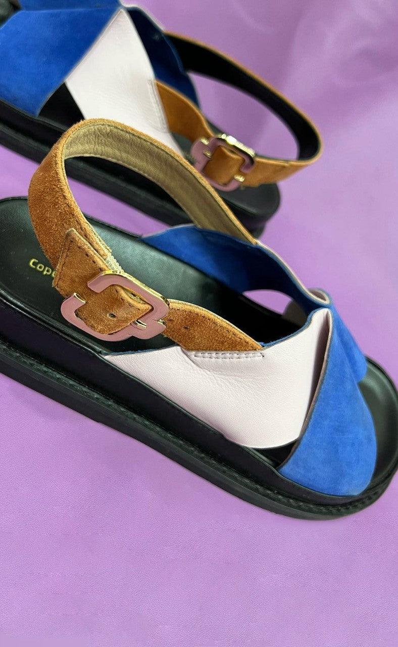 Copenhagen Shoes Sandaler - New Stronger - Blue Multi