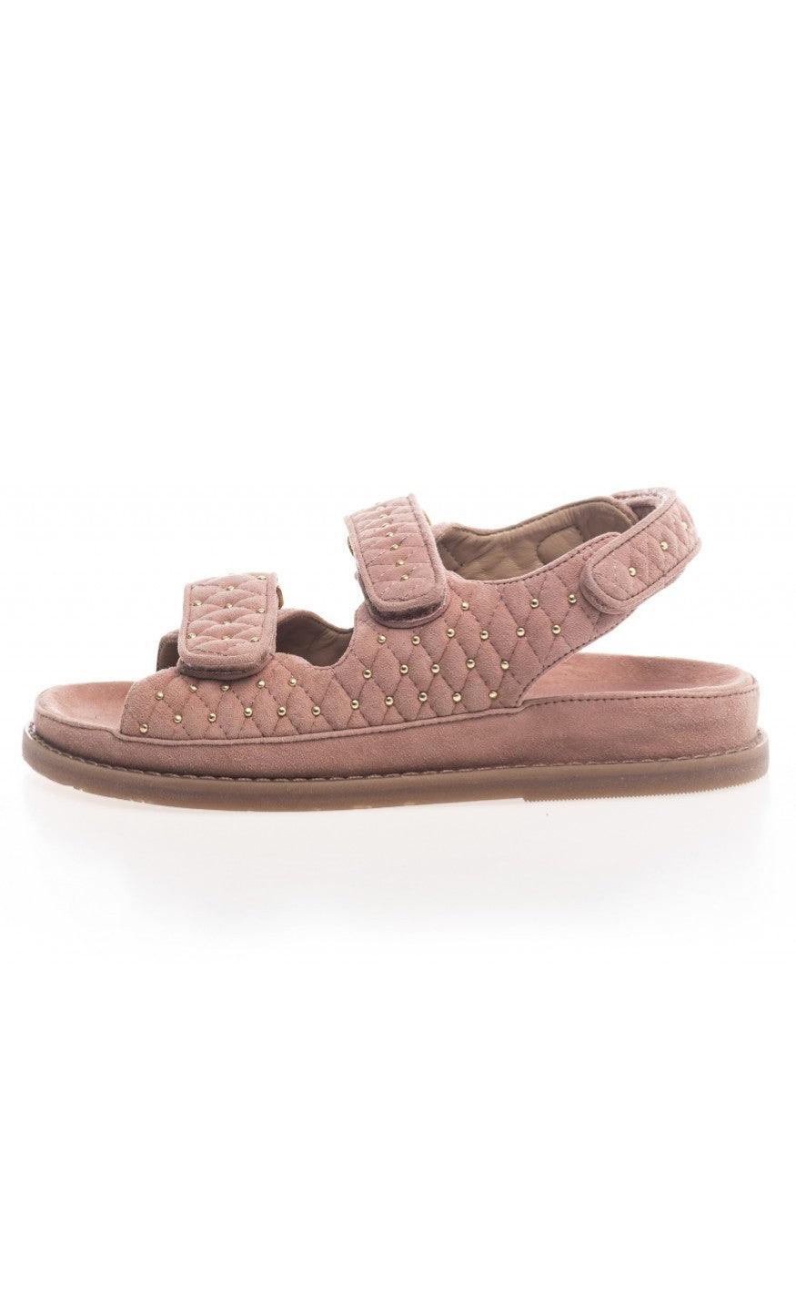 Copenhagen Shoes Sandaler - Studs On Suede - Papaya