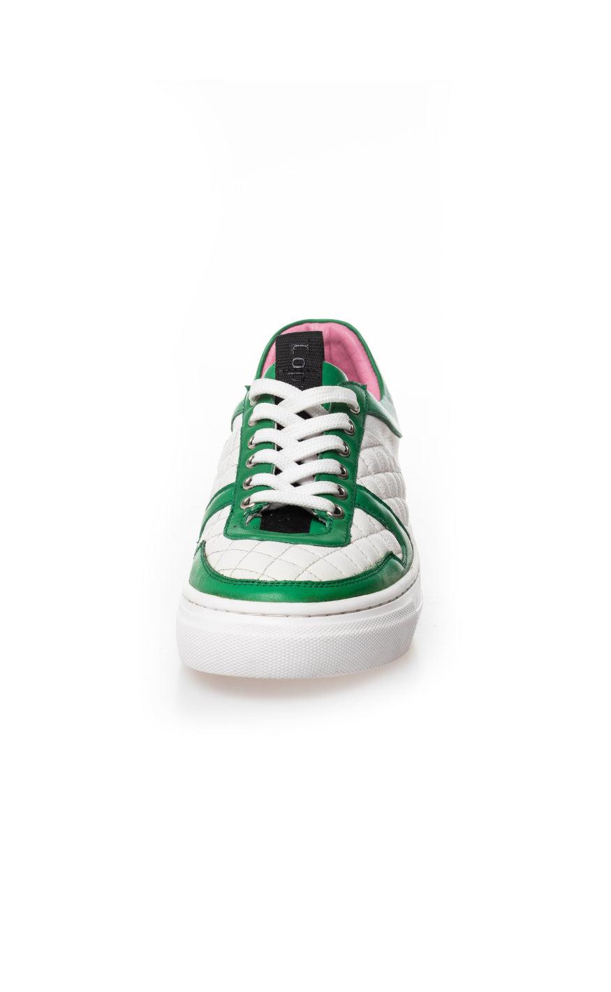 Copenhagen Shoes Sneaker - Paris Walk - green / White