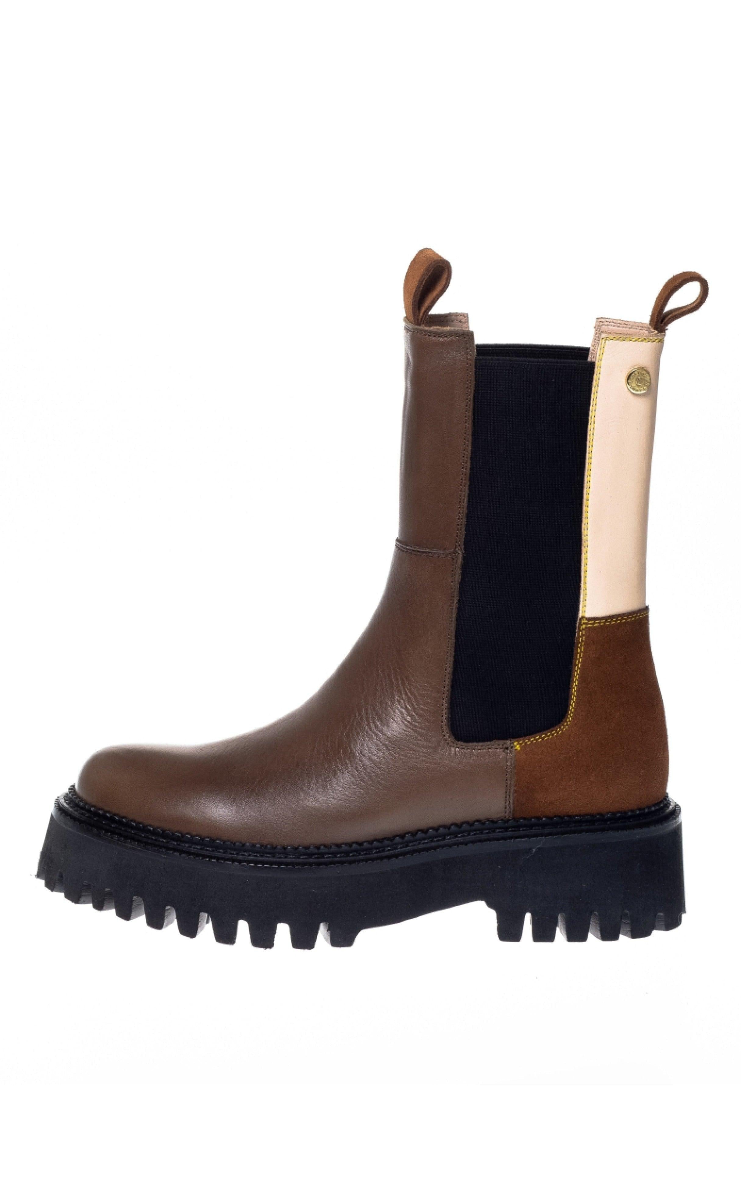Copenhagen Shoes Støvler - Lemon Multicolor - Brown Multi