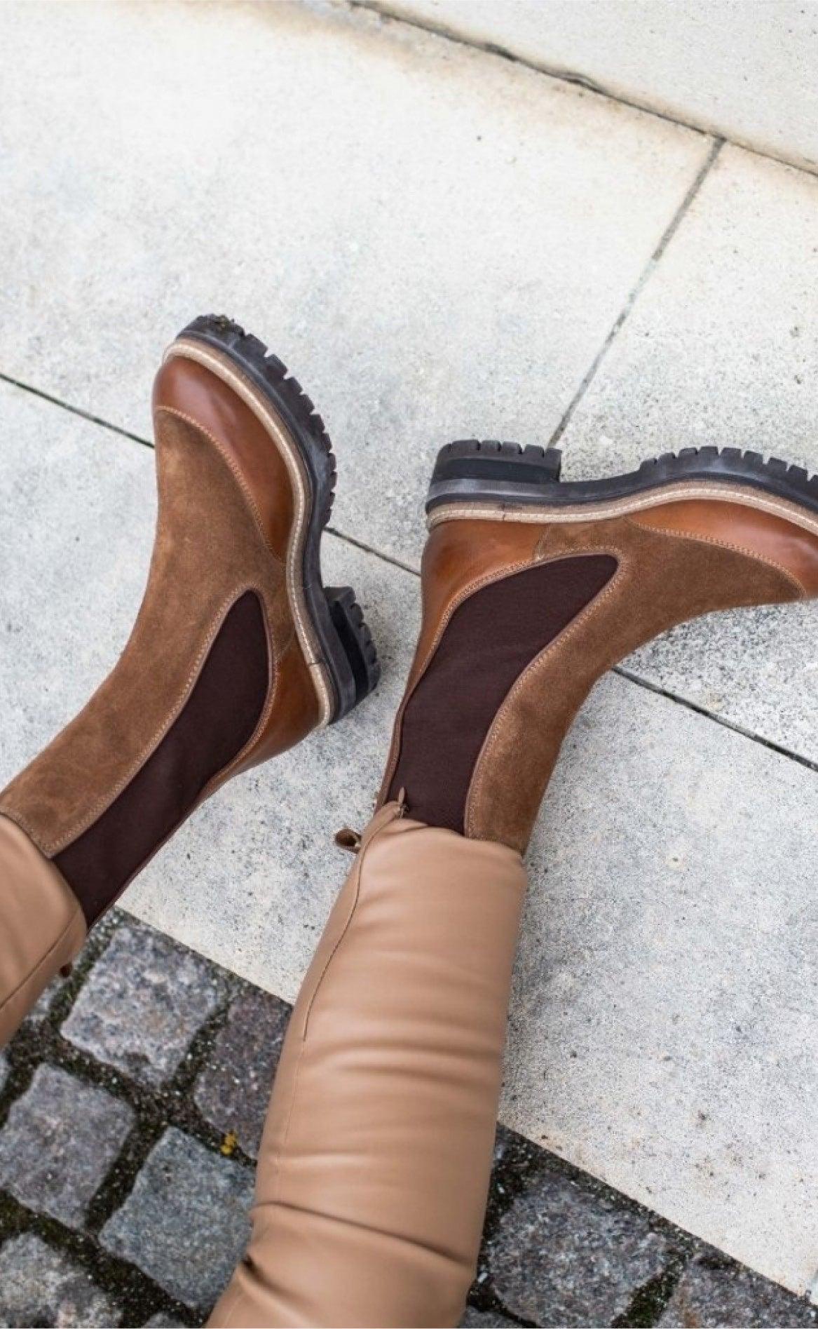 Copenhagen Shoes Støvler - New Fall - Cognac
