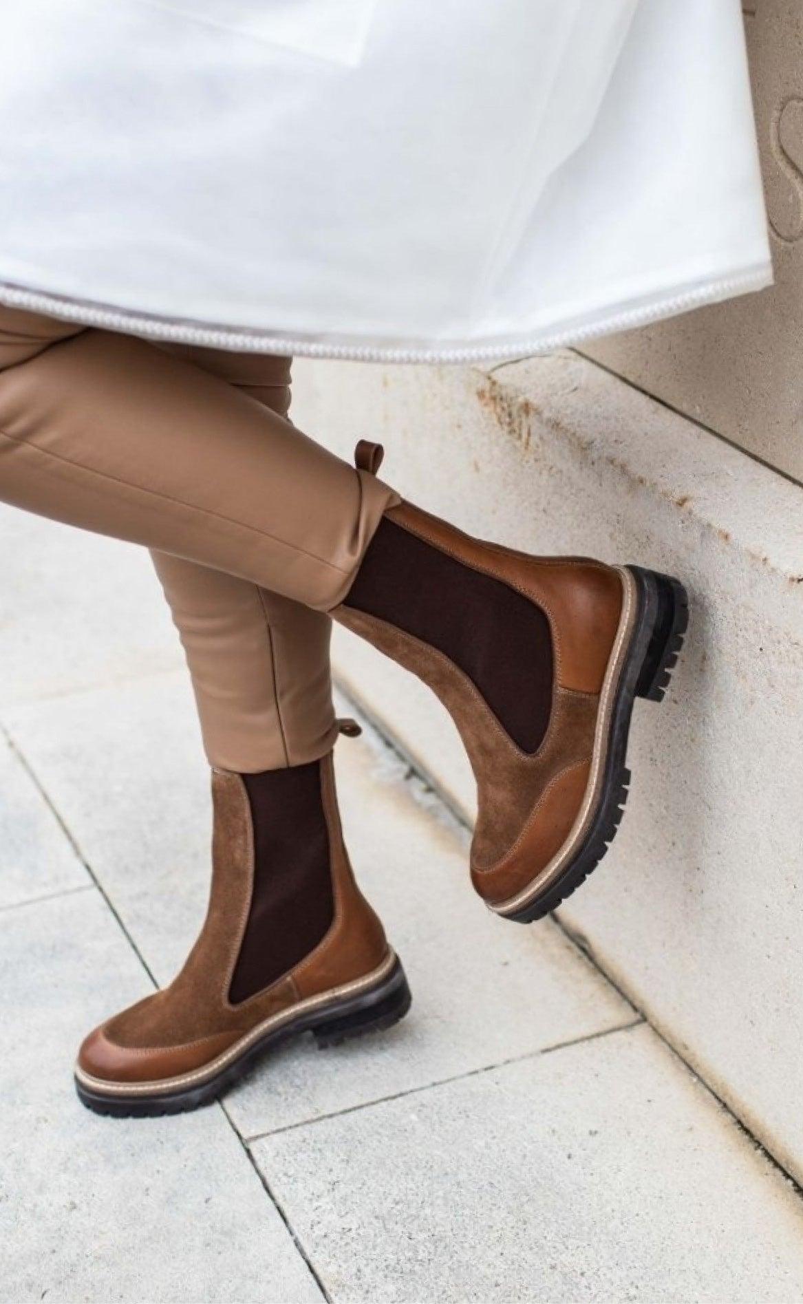 Copenhagen Shoes Støvler - New Fall - Cognac