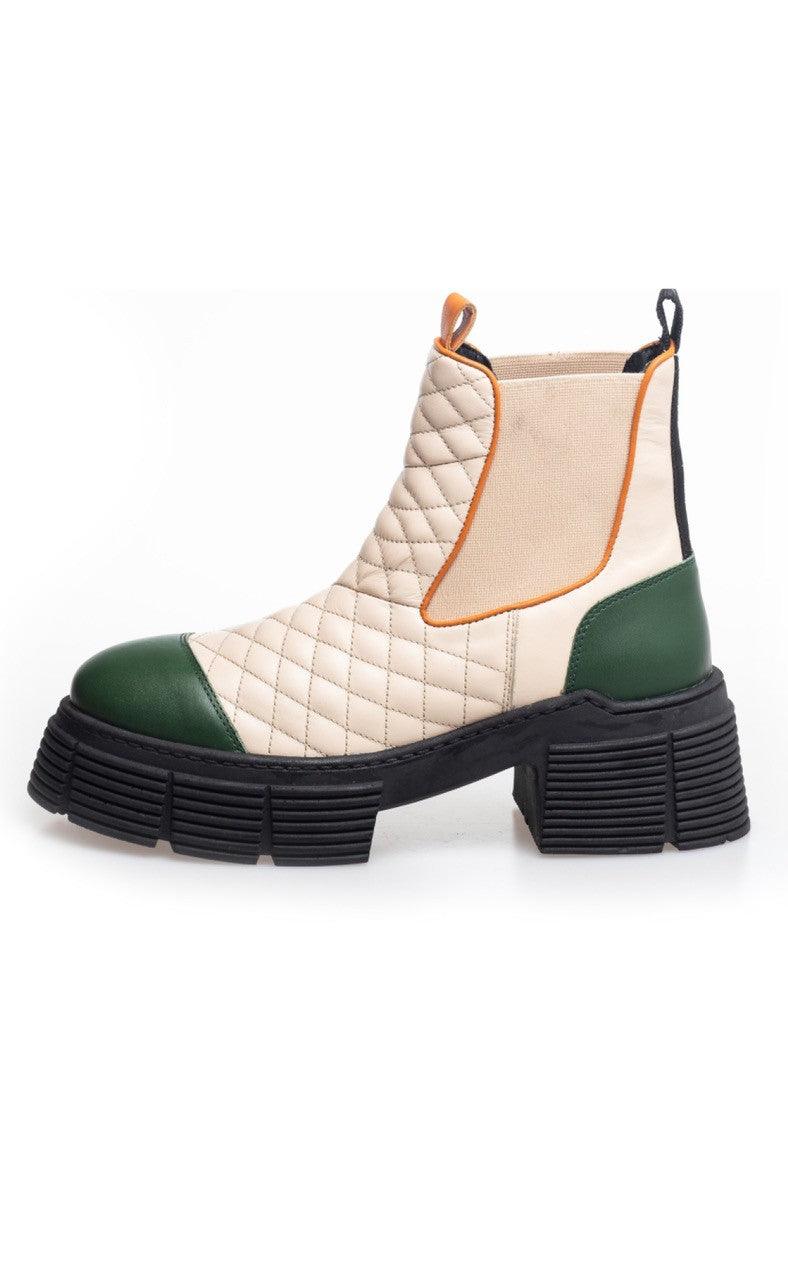 Copenhagen Shoes Støvler - New Way - Off White