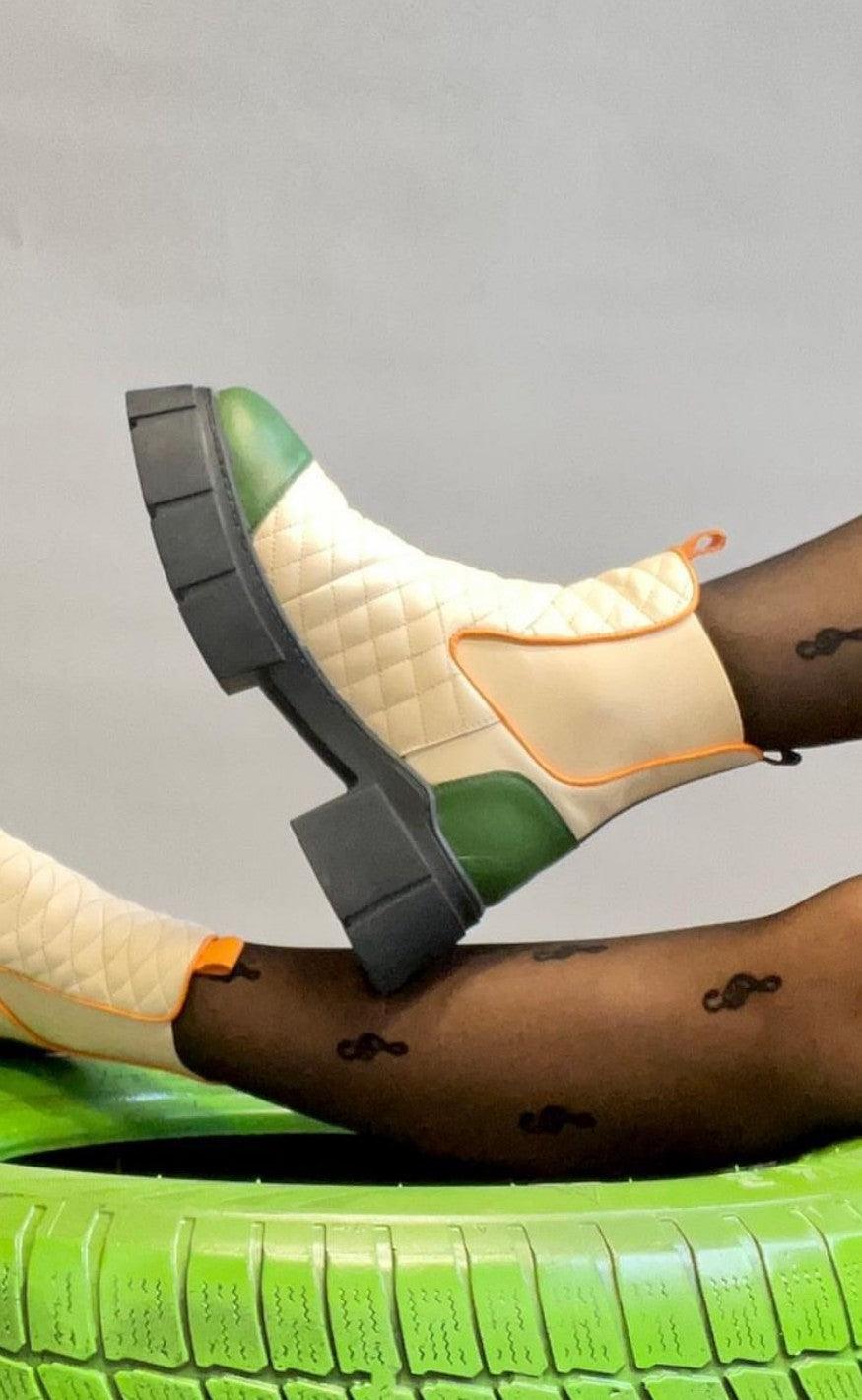 Copenhagen Shoes Støvler - New Way - Off White