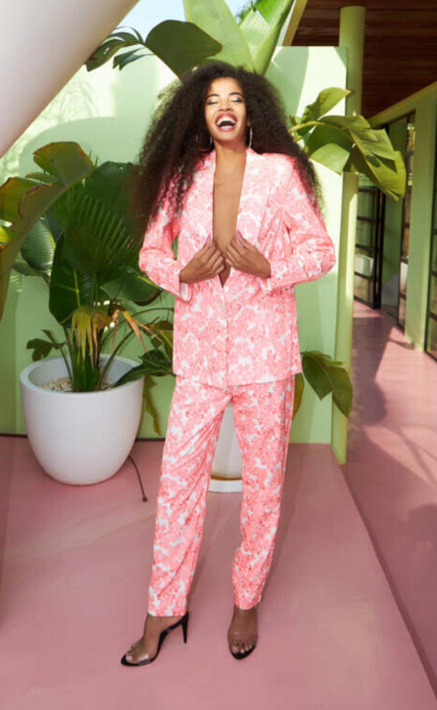 Cras Blazer - Madelyn - Minty Coral