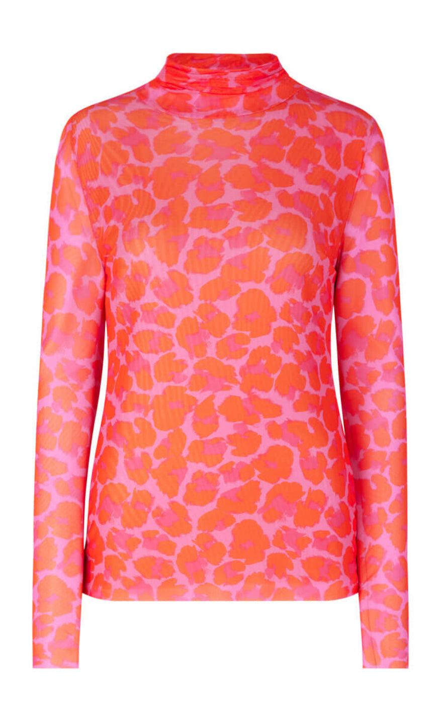 Cras Bluse - Koby - Pink Leo