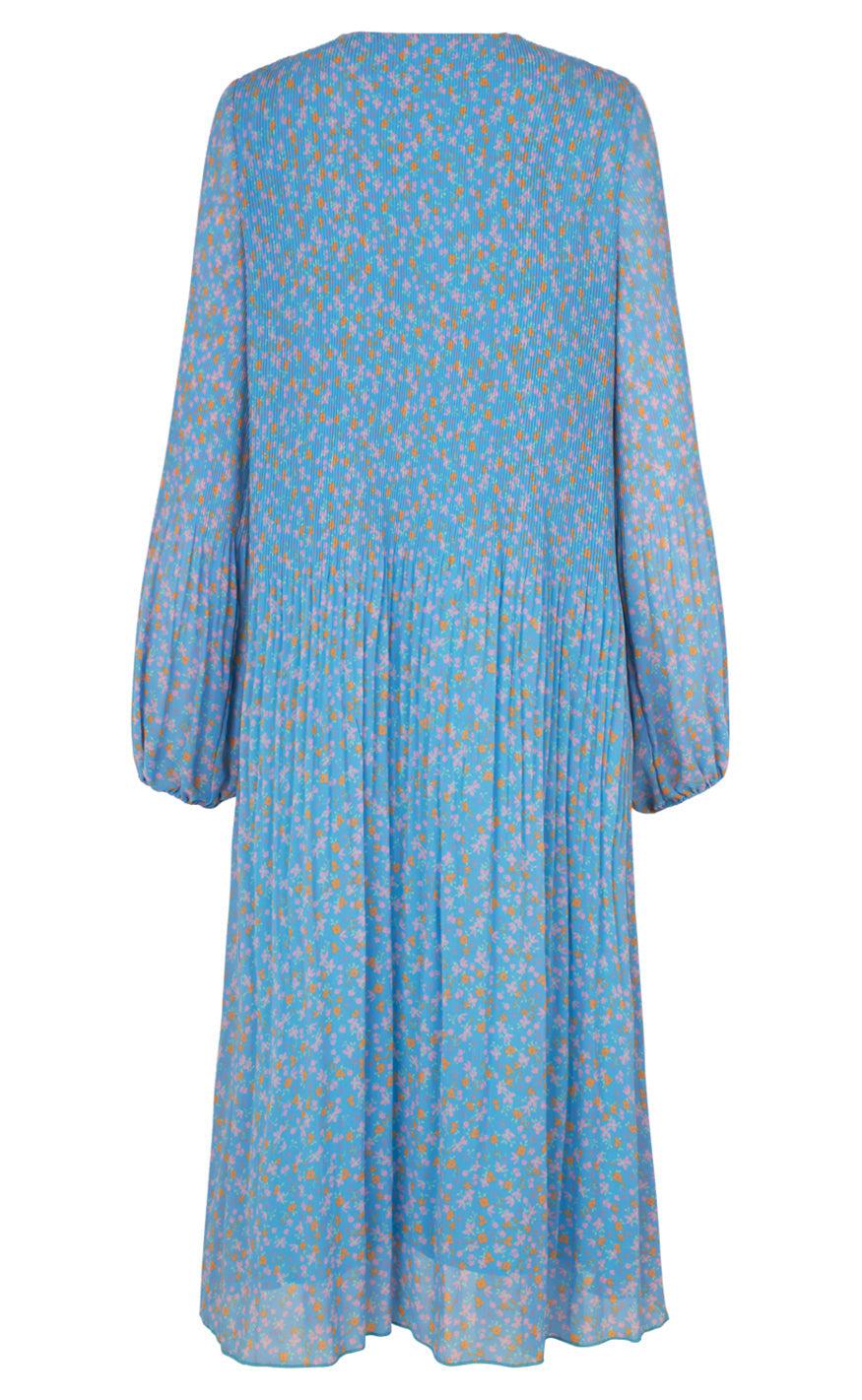 Cras Kjole - Melinda - Floral Blue