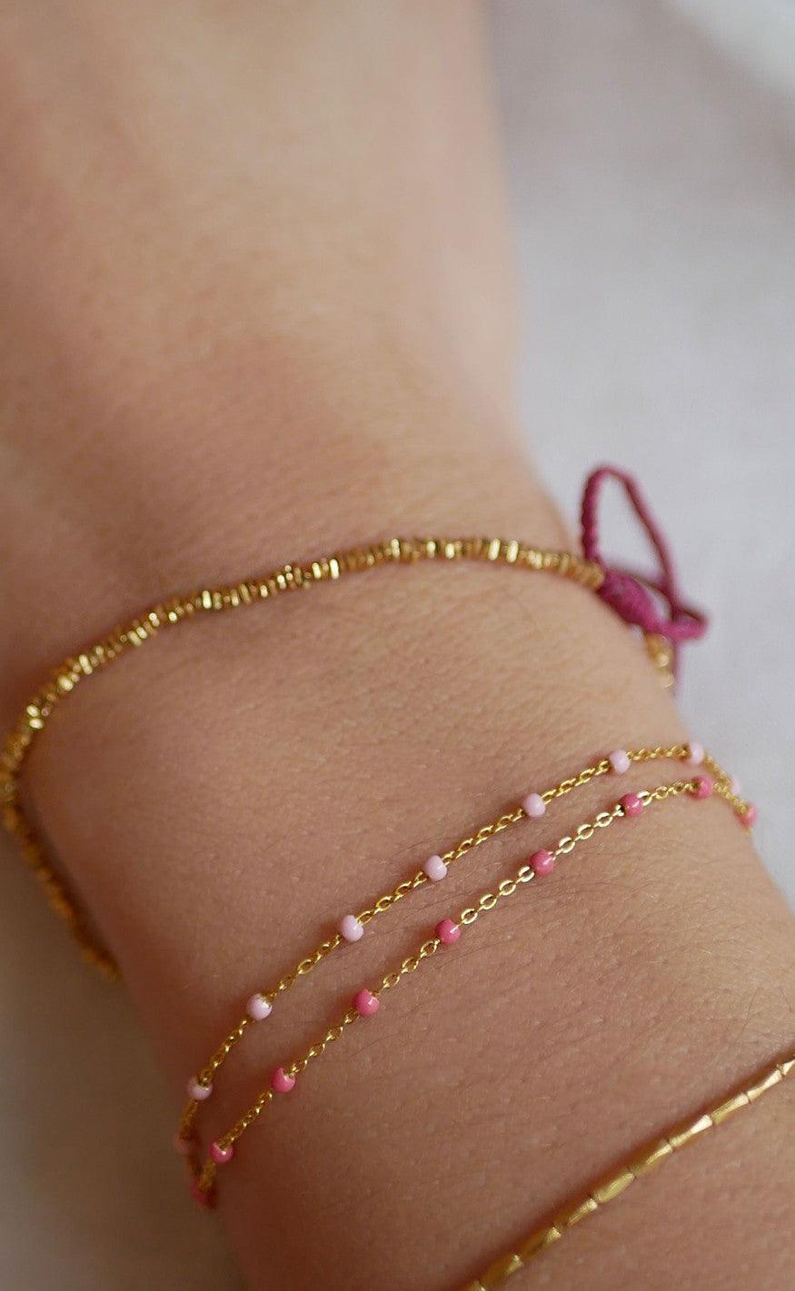 ENAMEL Copenhagen Armbånd - Lola - Light Pink