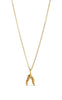 ENAMEL Copenhagen Halskjede - Wishbone - Gold