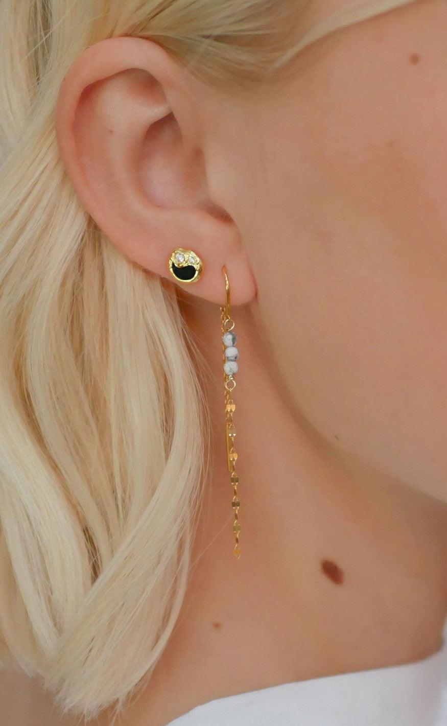 ENAMEL Copenhagen Ørering - Yin Yang - Gold