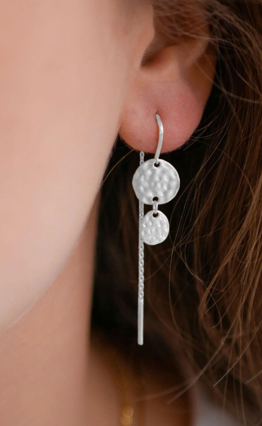 ENAMEL Copenhagen Øreringe / Annora - Silver