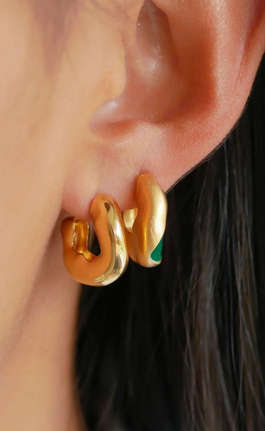 ENAMEL Copenhagen Øreringe - Gianna - Gold