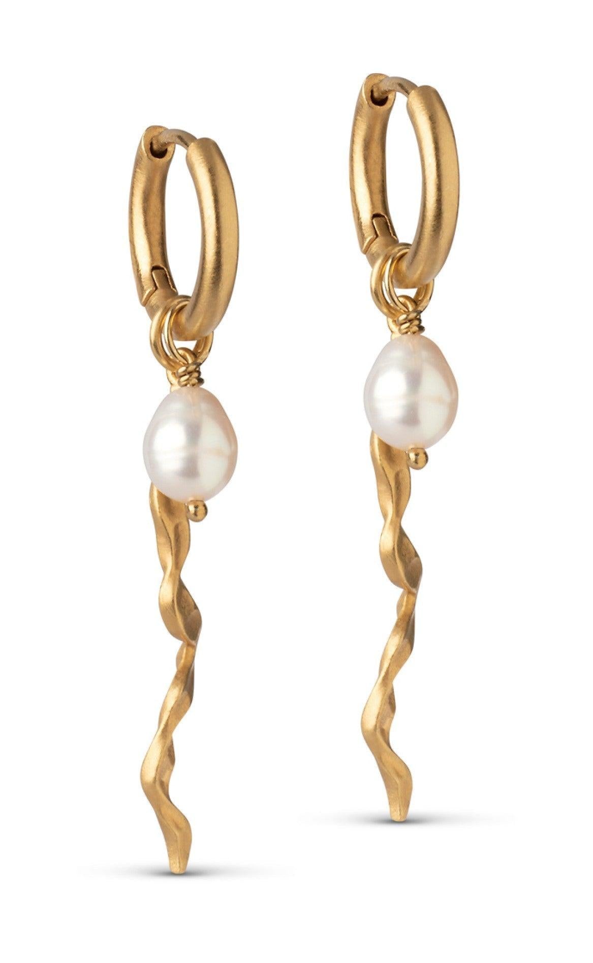 ENAMEL Copenhagen Øreringe / Hoops - Elea - Gold