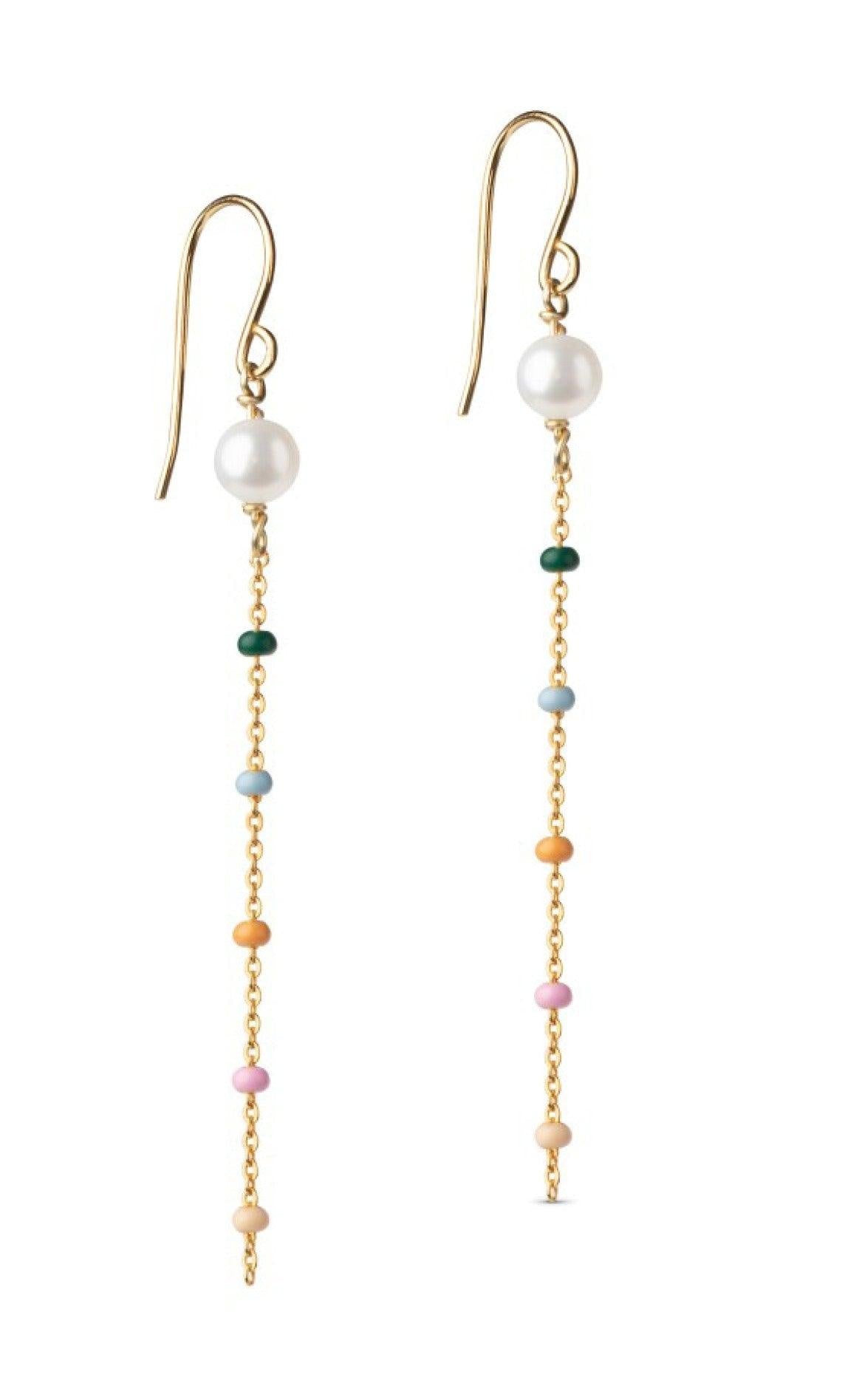 ENAMEL Copenhagen Øreringe - Lola Perlita - Dreamy Pearl