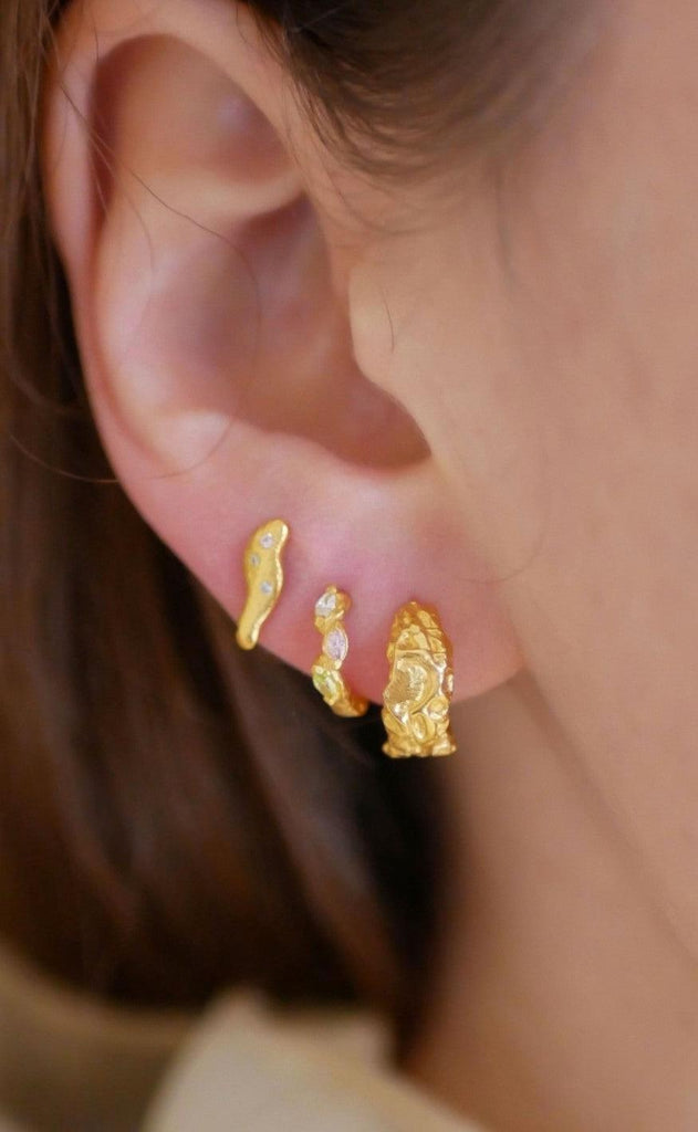 ENAMEL Copenhagen Øreringe - Nela - Gold