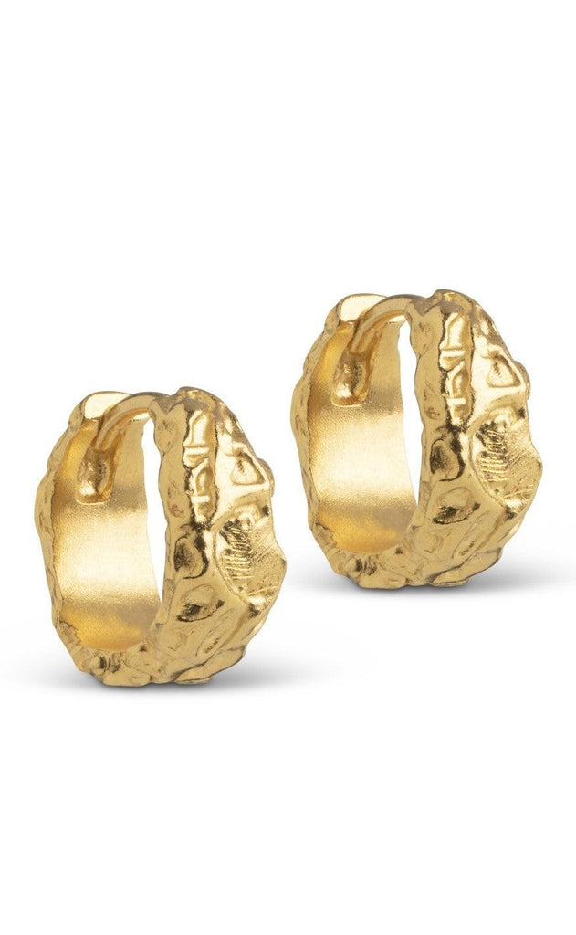 ENAMEL Copenhagen Øreringe - Nela - Gold