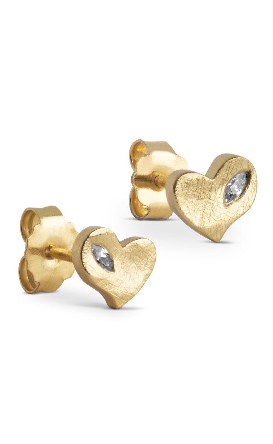 ENAMEL Copenhagen Øreringe / Stud - Rosalie - Gold