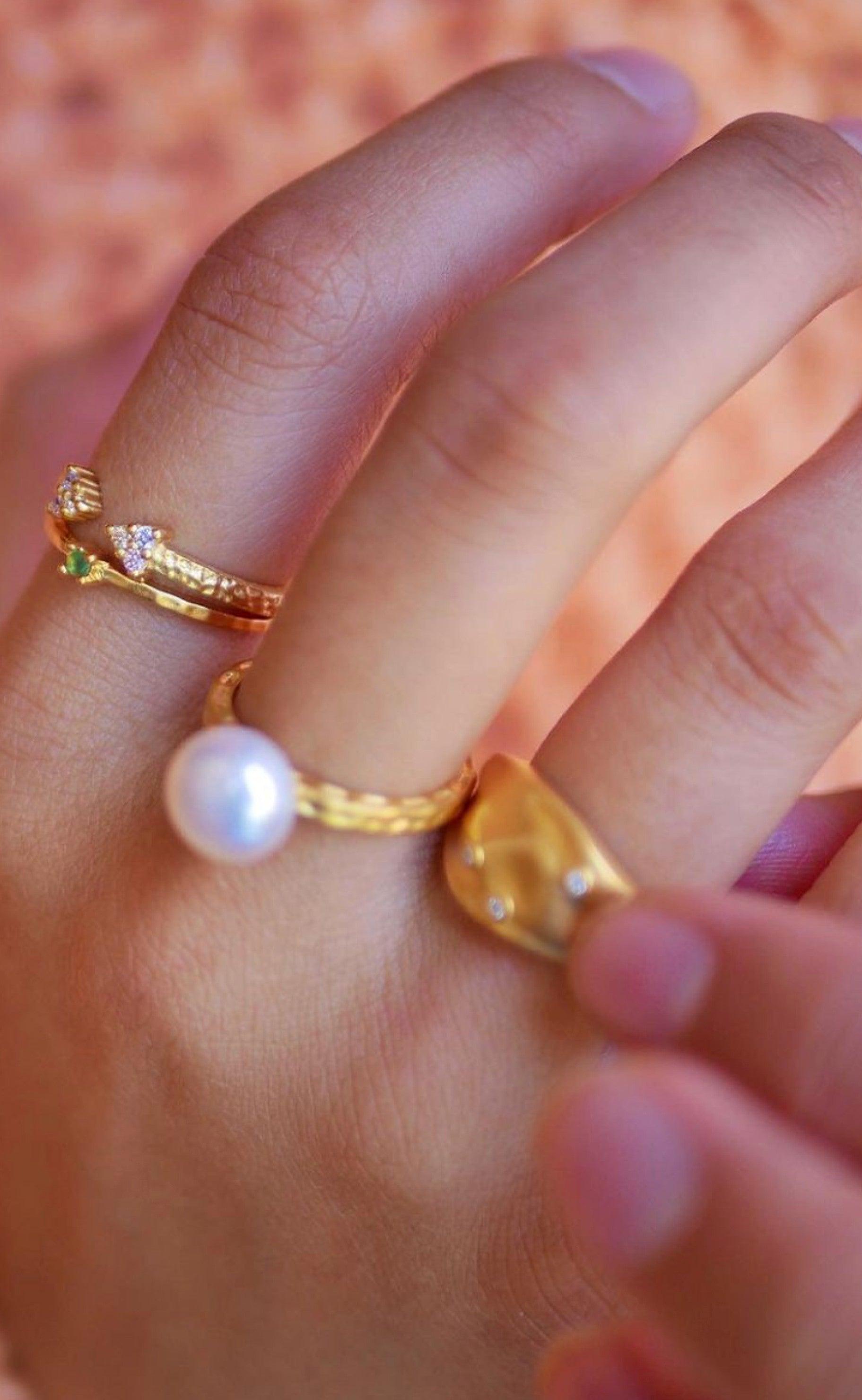 ENAMEL Copenhagen Ring - Dainty - Guld