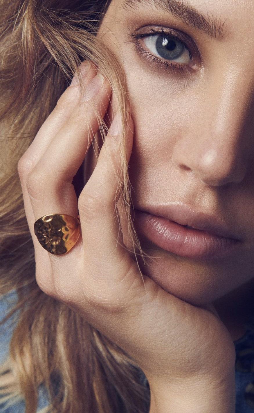 ENAMEL Copenhagen Ring - Nola - Guld