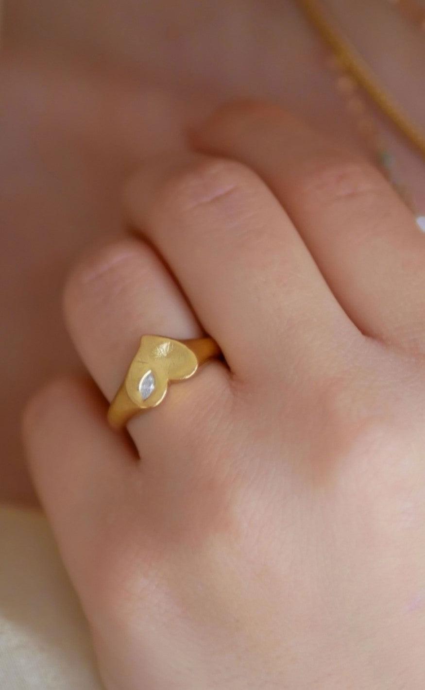 ENAMEL Copenhagen Ring - Rosalie - Gold