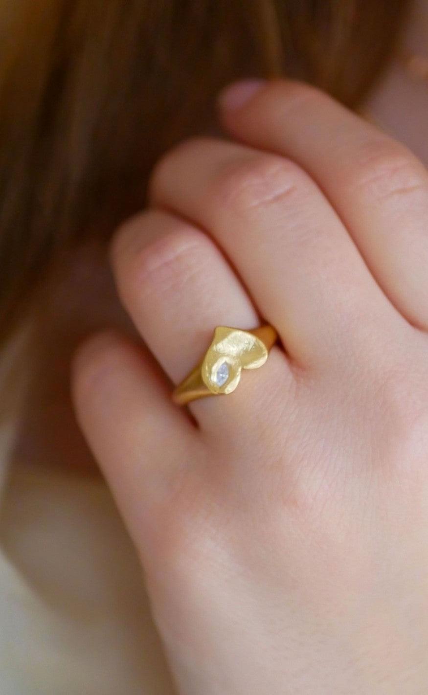 ENAMEL Copenhagen Ring - Rosalie - Gold