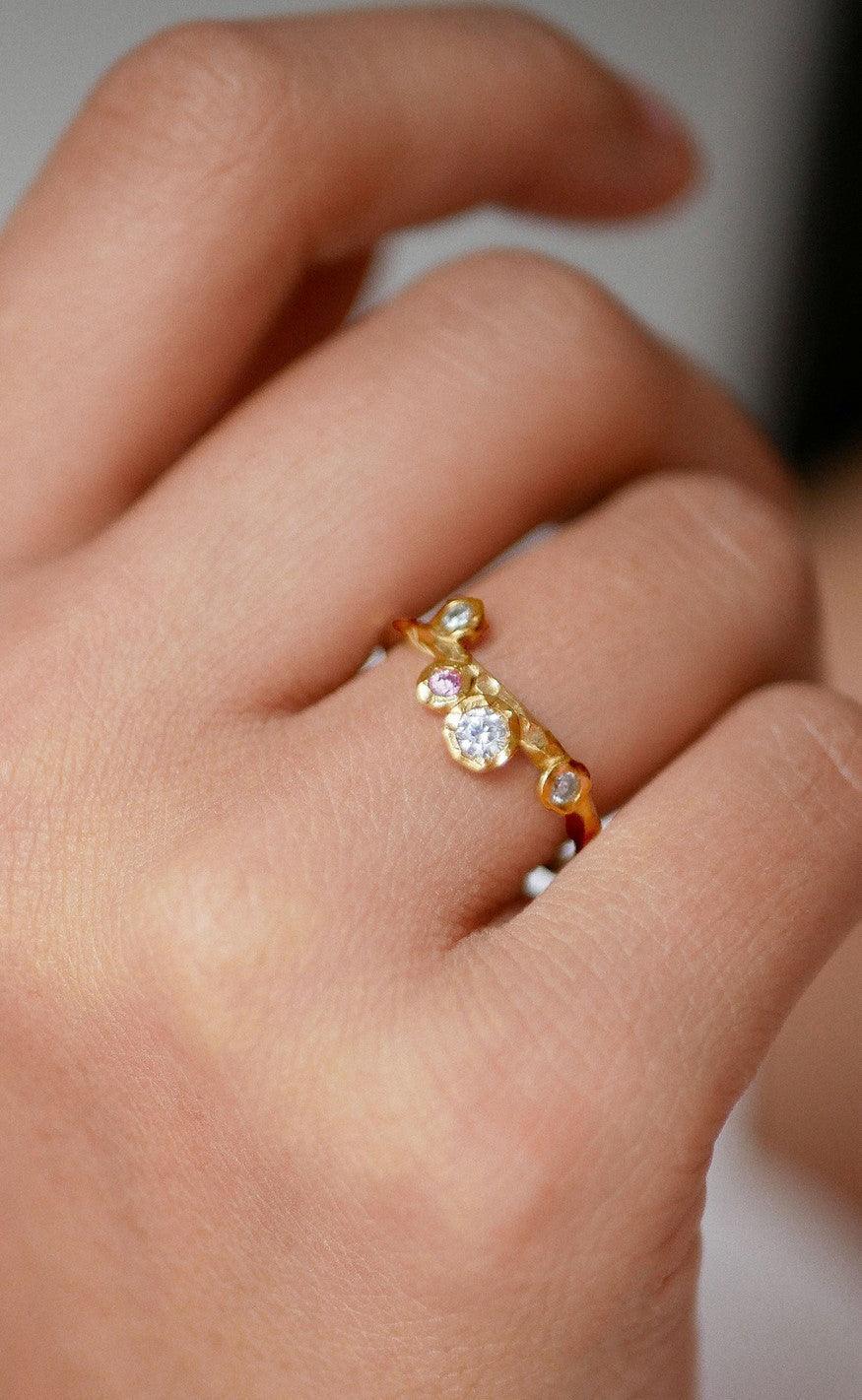 ENAMEL Copenhagen Ring - Rose