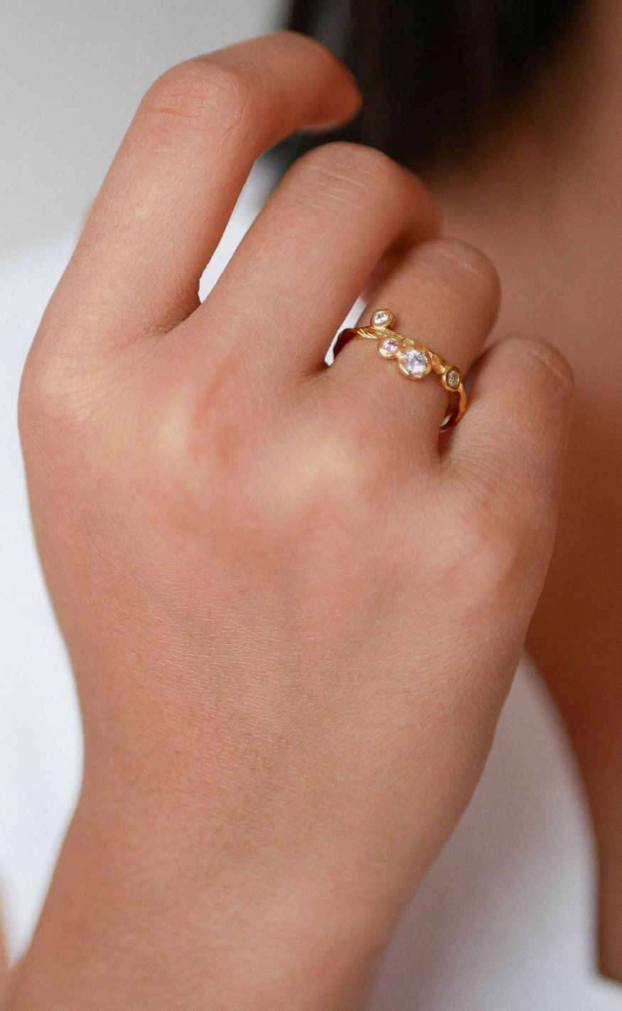 ENAMEL Copenhagen Ring - Rose