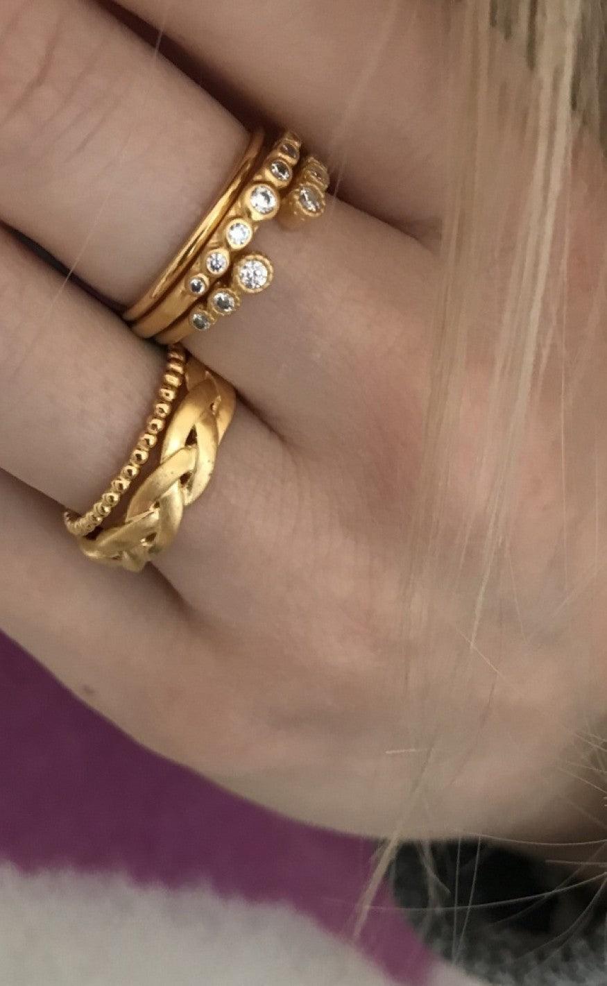 ENAMEL Copenhagen Ring - Simple - Guld