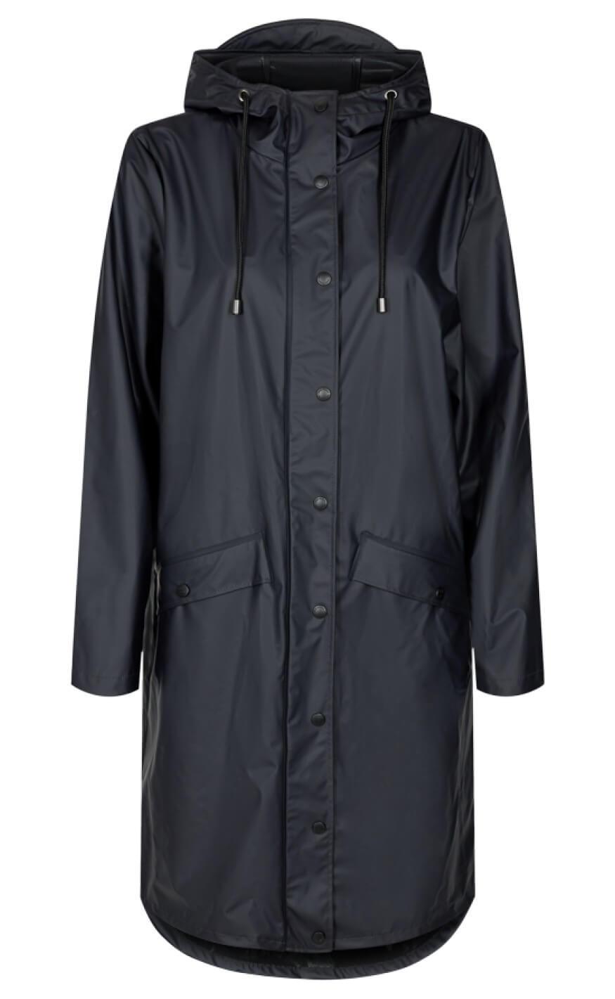 FREEQUENT NOVA RAIN JACKET BLACK