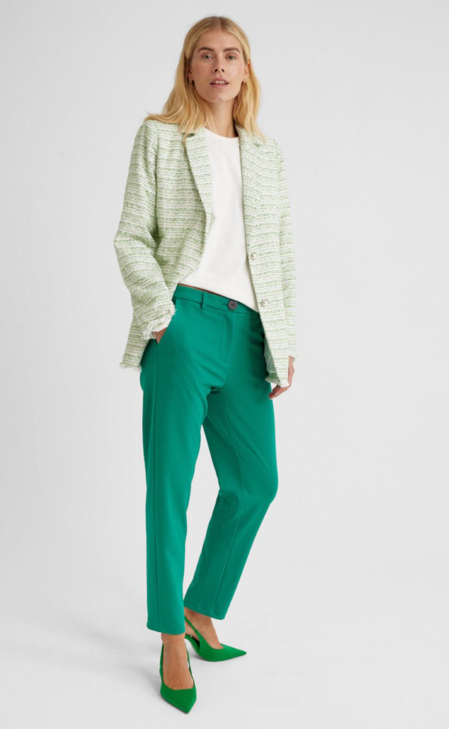 Freequent Blazer / Jakke - Moca - Pepper Green W. Moonbeam