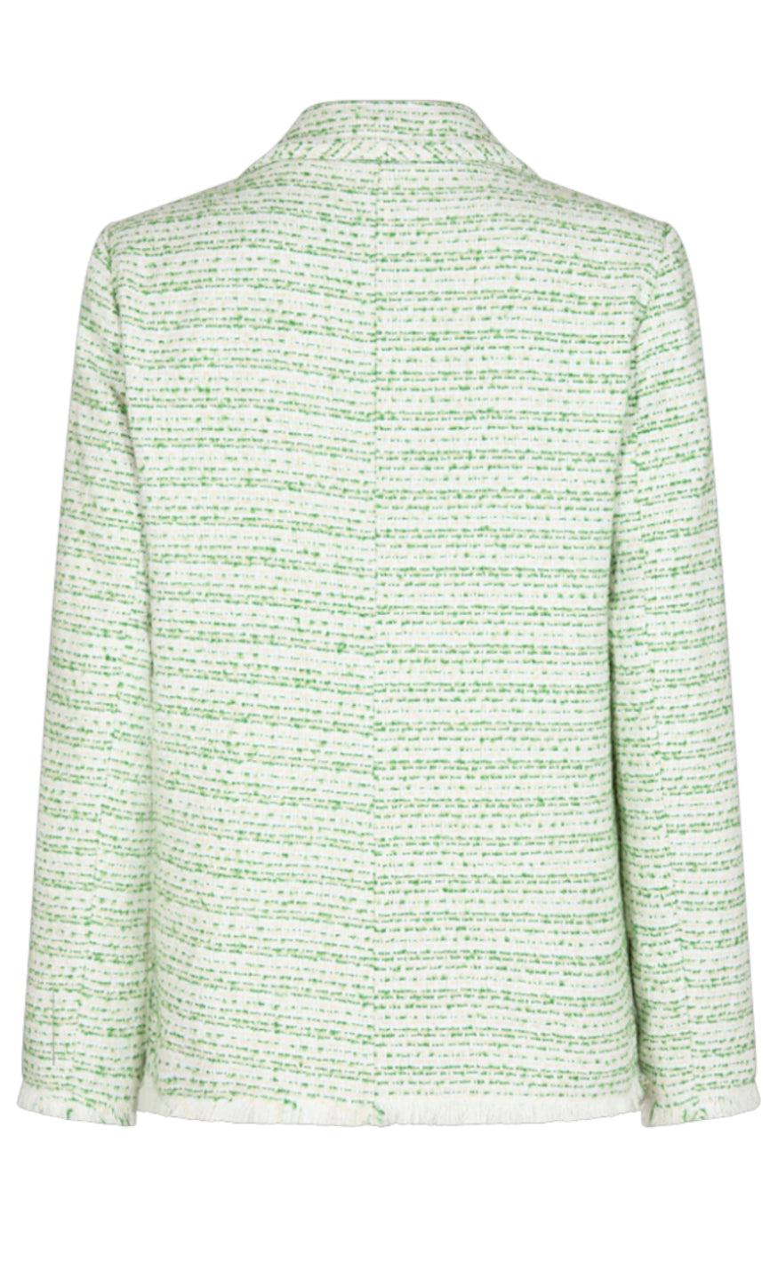Freequent Blazer / Jakke - Moca - Pepper Green W. Moonbeam