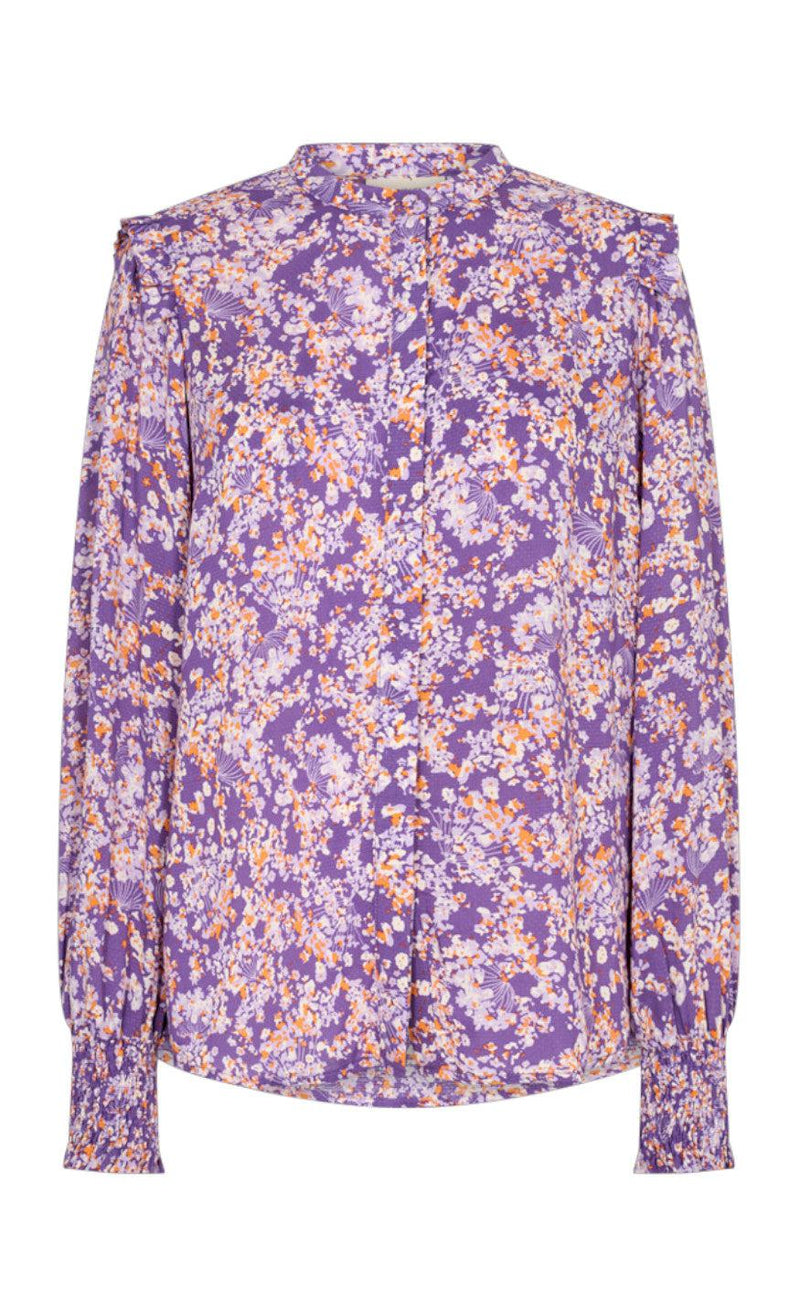 Freequent Bluse - Adney - Royal Lilac W. Lavendula