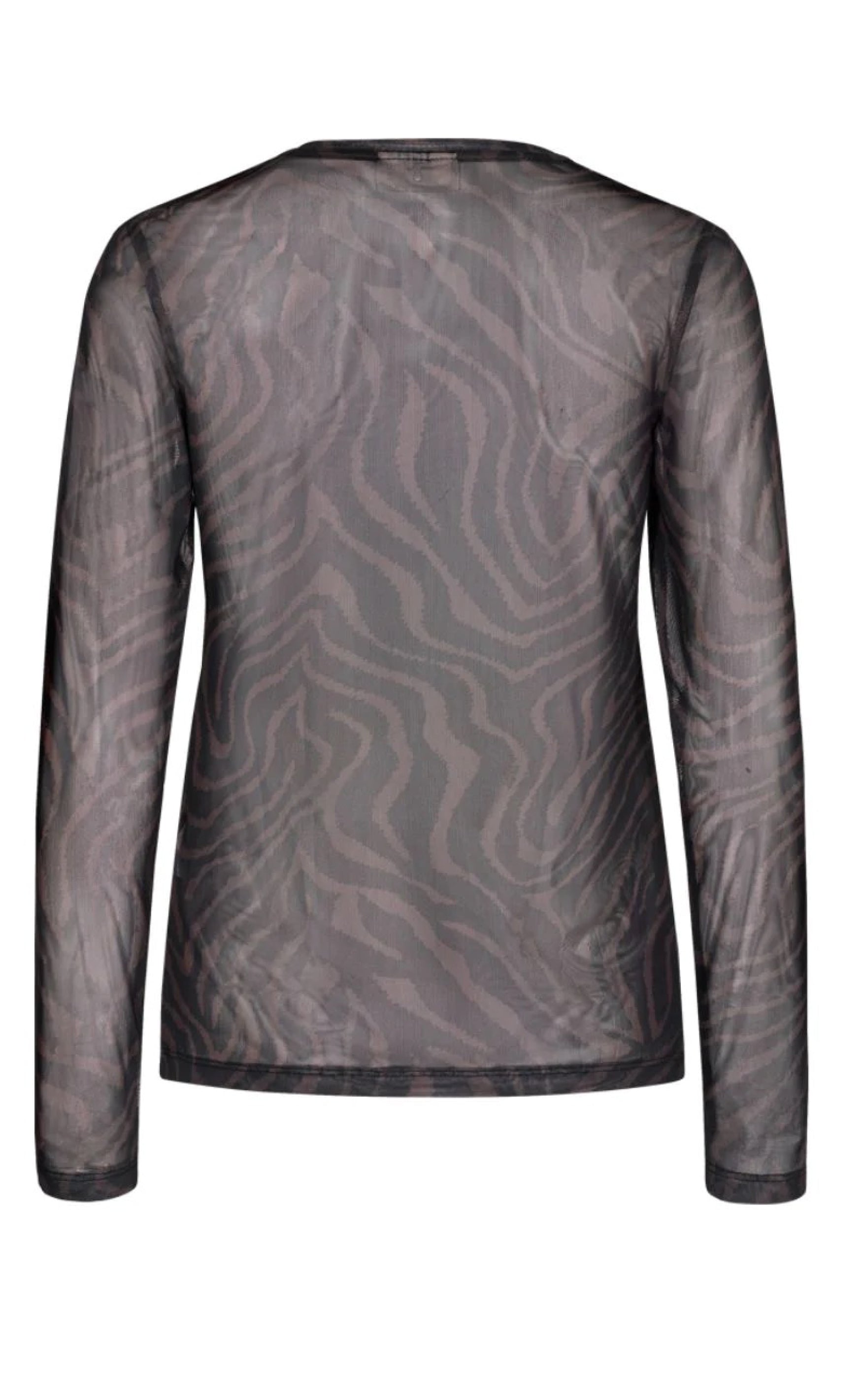 Freequent Bluse - Babara - Coffee Bean Black