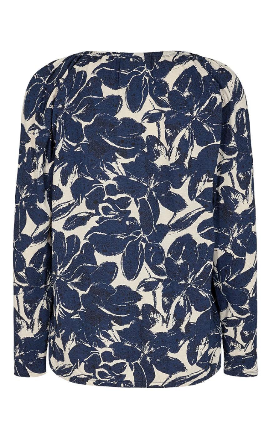 Freequent Bluse - Betina - Navy Mix