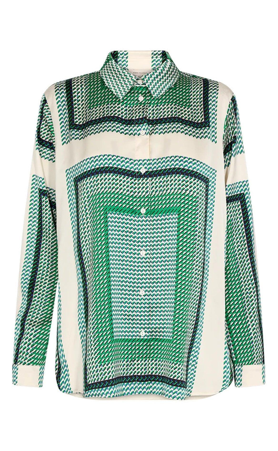 Freequent Bluse - Dafiney - Jolly Green