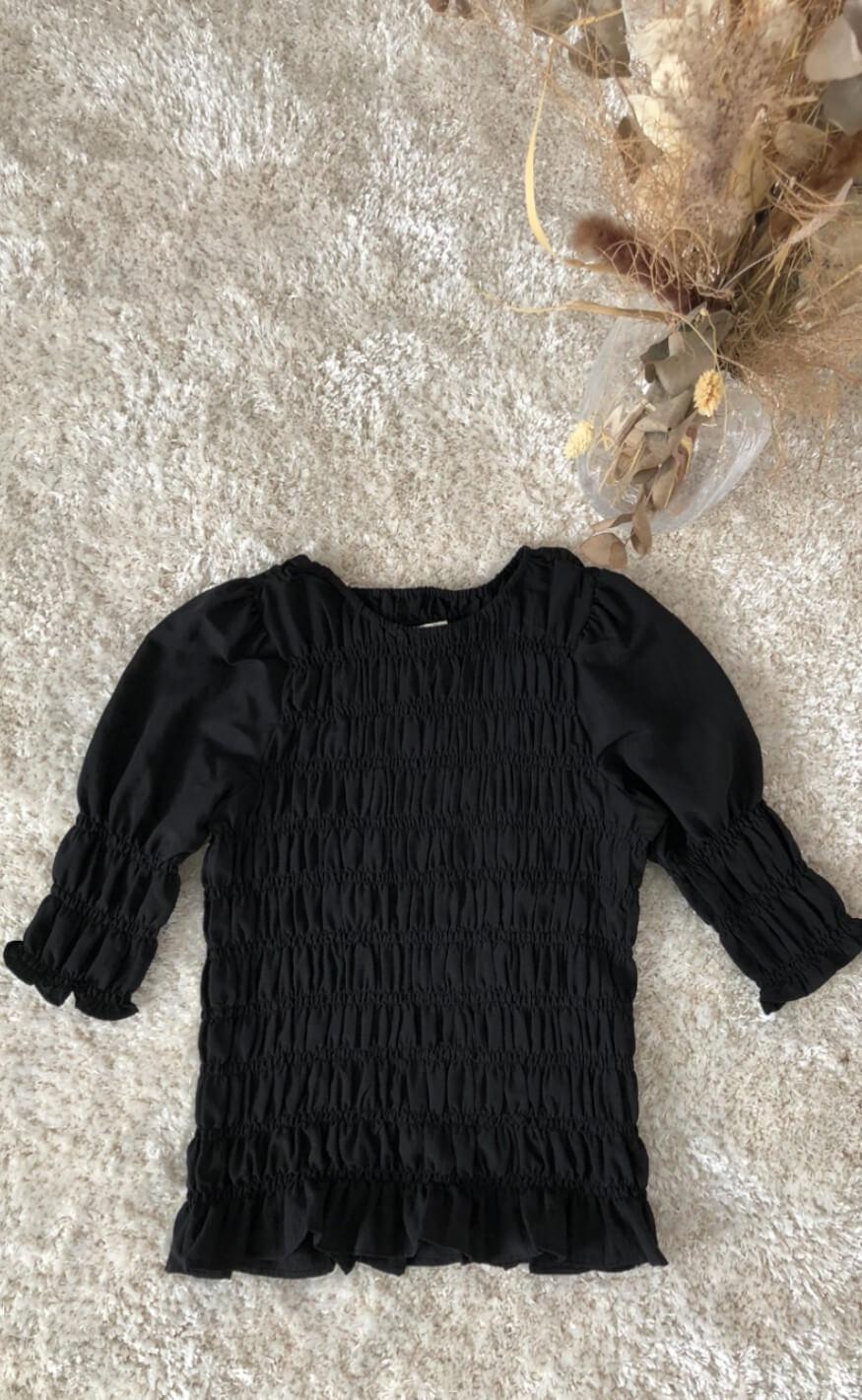 Freequent Bluse - Eloise - Black