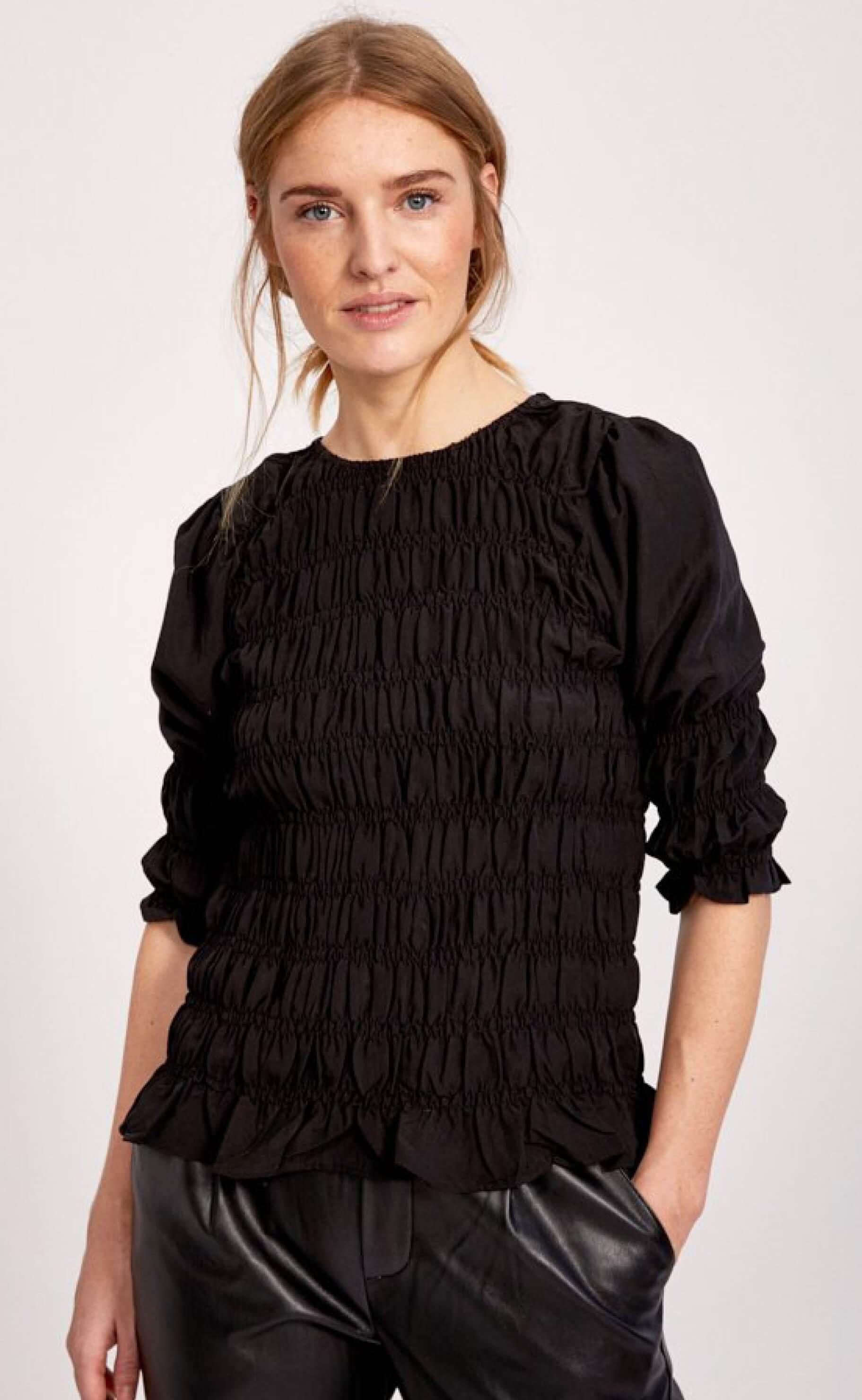 Freequent Bluse - Eloise - Black