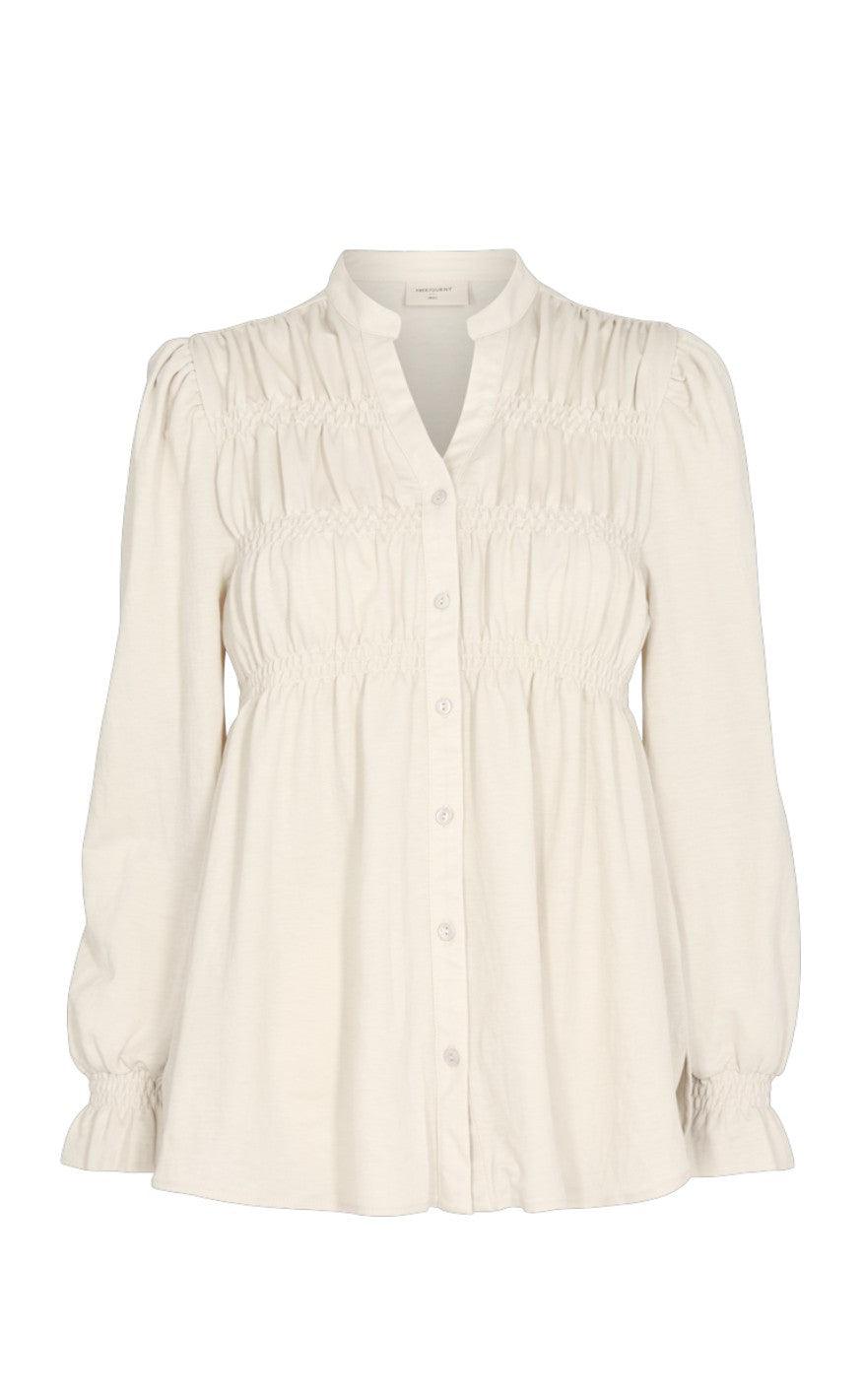 Freequent Bluse - Filan - Moonbeam Melange