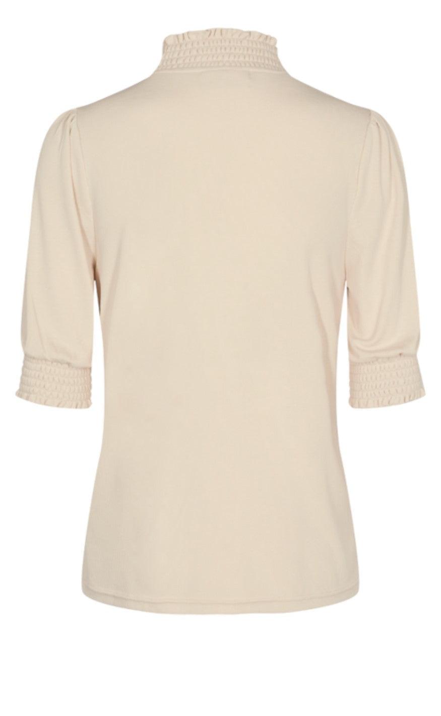 Freequent Bluse - Gry - Birch