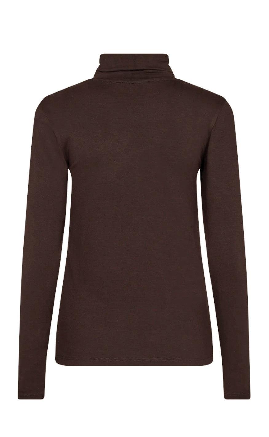 Freequent Bluse - Liana - Coffee Bean