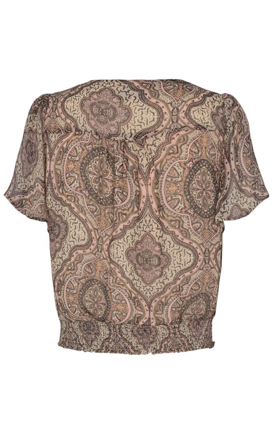 Freequent Bluse - Nady - Silver Pink Mix